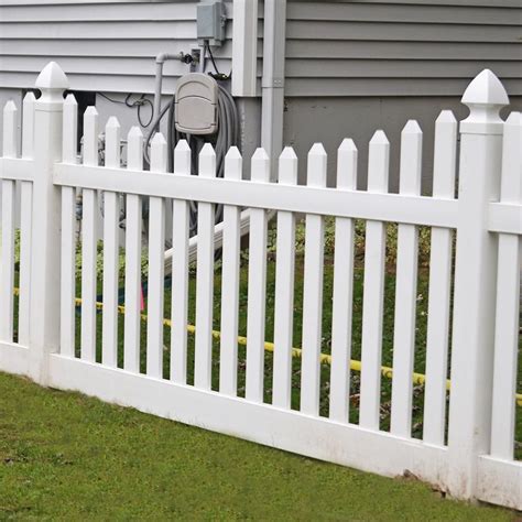 Home depot white picket fence - Max Kim-Bee. French Gothic-style White Picket Fence. What more could you want from this setting? Pretty blue trim on an adorable cottage? Check. Lush vegetation? Got it. Cool cruiser …